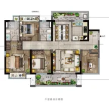华润润溪府户型信息2