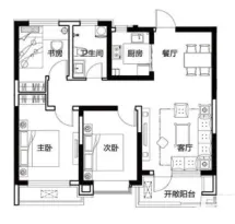 威高七彩城春风里户型信息13