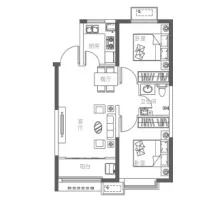 山钢鸿悦华府户型信息4