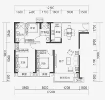 太原宝能城户型信息6