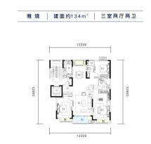 地建嘉信·江山臻境户型信息2