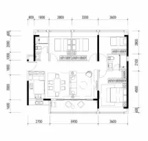 粤港湾华堂里·3号户型信息1