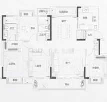 招商金茂正荣依云上城户型信息1