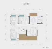 京盛和府户型信息5