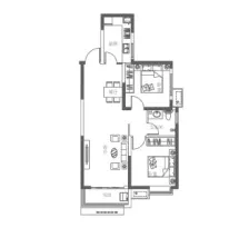 山钢鸿悦华府户型信息3