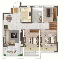 威建怡康苑户型信息1