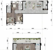金科·集美公馆户型信息5