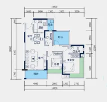 万基·新翡翠上峸户型信息3