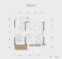 京盛和府户型信息4