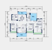 万基·新翡翠上峸户型信息2