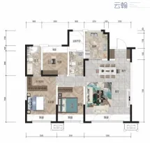 中天云府丨呼和春天户型信息4