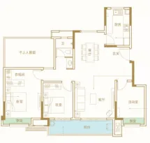 新滨湖孔雀城户型信息10