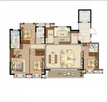 建发磐龙府四期户型信息3