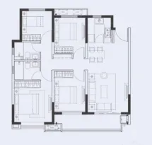 上铁·叶海华庭户型信息6