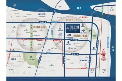 云创上城楼盘图