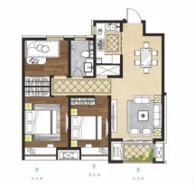 孔雀城户型信息4