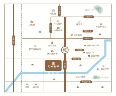 龙城嘉景楼盘图