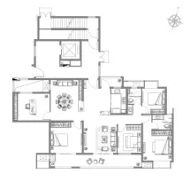 中梁东投鎏金天宸户型信息2