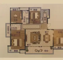 恒达西郡户型信息5