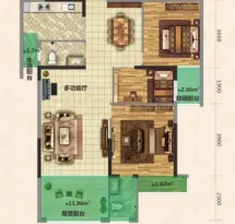 震洋贵府户型信息4