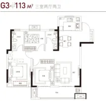 乐富强湖光秋色花园户型信息1