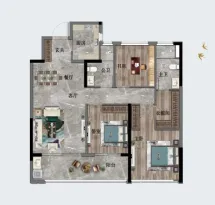 建投蓝城·桃花源户型信息2