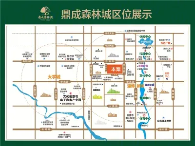 鼎成森林城楼盘图