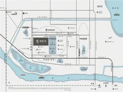 南通中央商务区·南通中心楼盘图