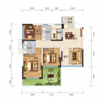 云城·书香美邸户型信息57