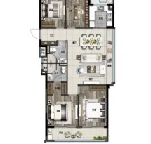 滨江建杭上品户型信息5