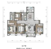 华润置地公元九里户型信息3