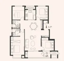 建发书香府邸户型信息3