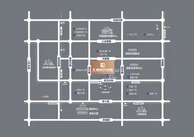 汇鑫时代中心楼盘图