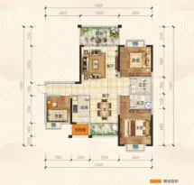 锦帛钰·新村家苑户型信息1