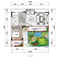 自在别院户型信息4