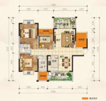 锦帛钰·新村家苑户型信息6