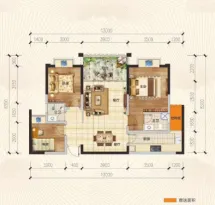 锦帛钰·新村家苑户型信息6