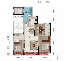 中天御品户型信息1