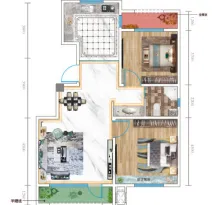 城建·东部新城户型信息1