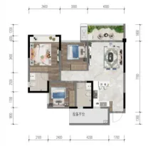 公园锦华户型信息5