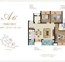 美的新城公园天下户型信息6