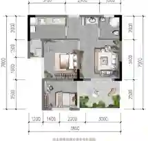 置信仙林谷乡户型信息3