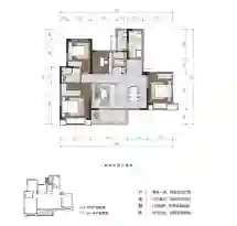 城投置地国宾璟园户型信息1