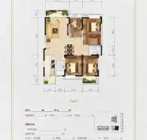 合力达通锦府户型信息5