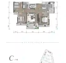 人居樾江峰荟户型信息4