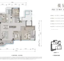 华润置地锦江悦府户型信息3