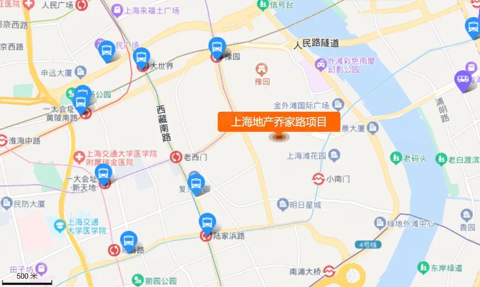 上海地产乔家路项目房价