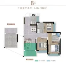 广银畔山林语户型信息2