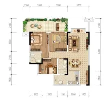 城南壹号2区户型信息2