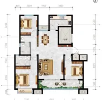 鑫华文悦府户型信息4